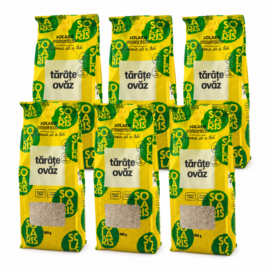 Bax 6 × Tarate de ovaz 500 g