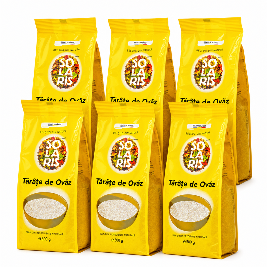 Bax 6 × Tarate de ovaz 500 g