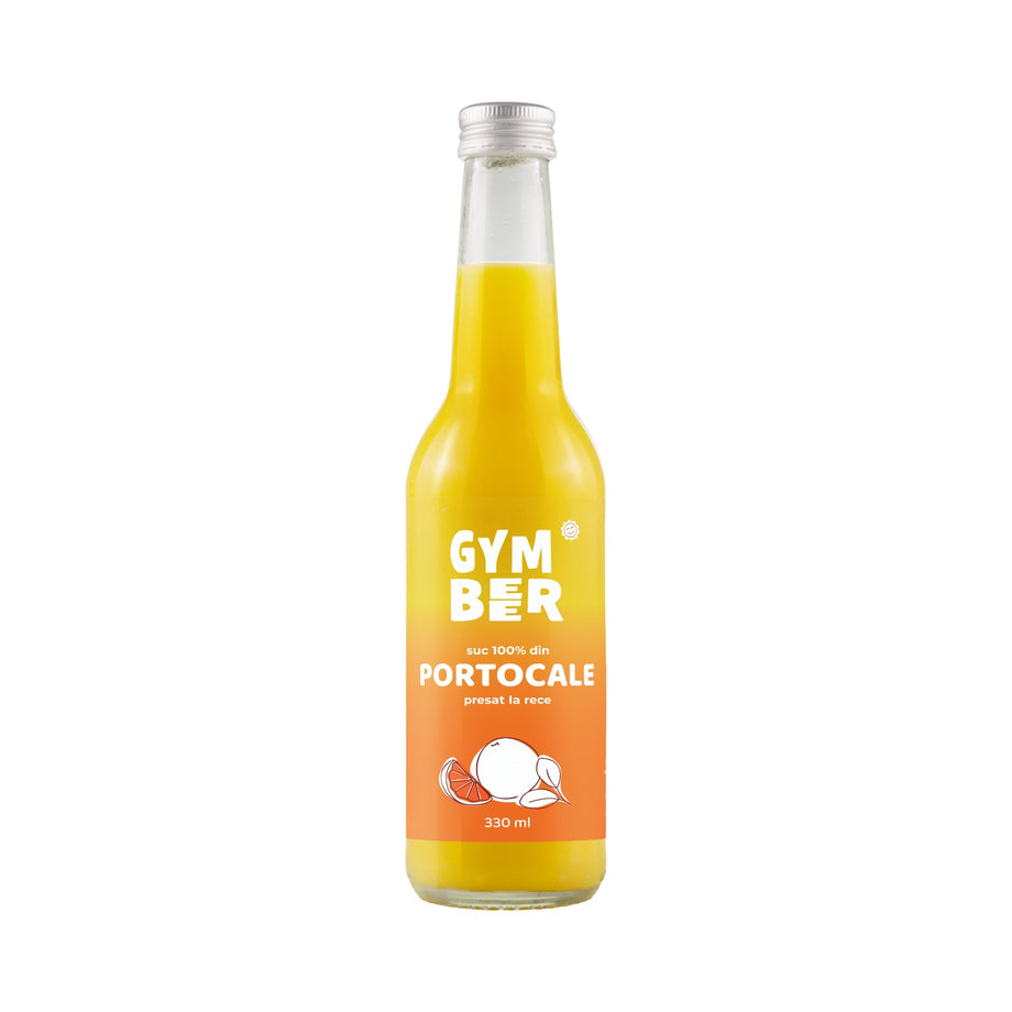 Suc de portocale 100% natural presat la rece 330 ml