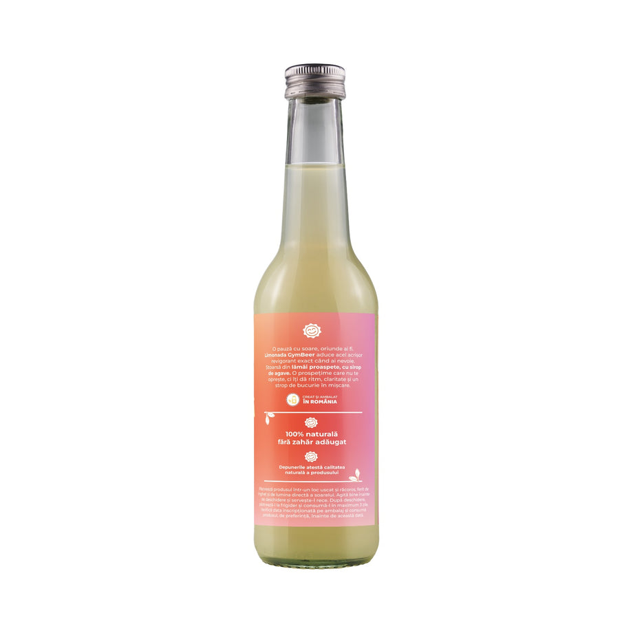 Limonada clasica cu sirop de agave 330 ml