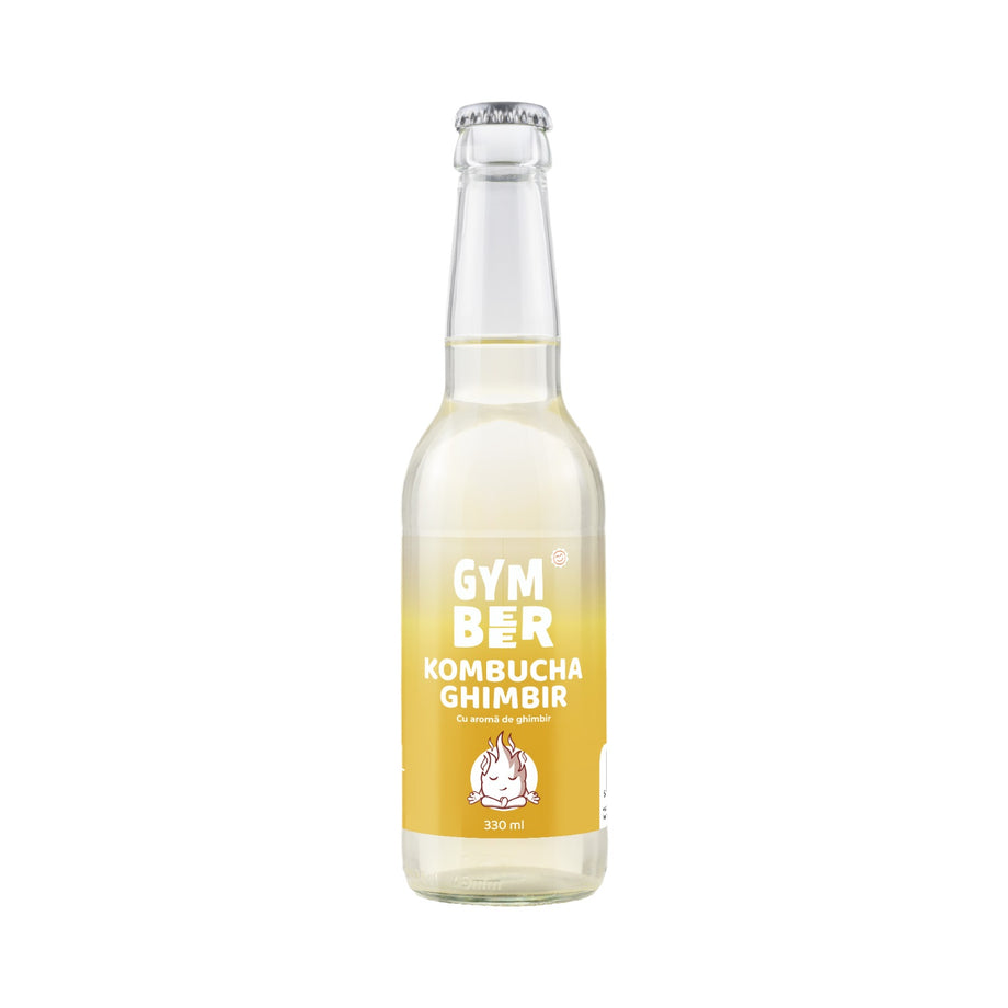 Kombucha cu ghimbir 330 ml