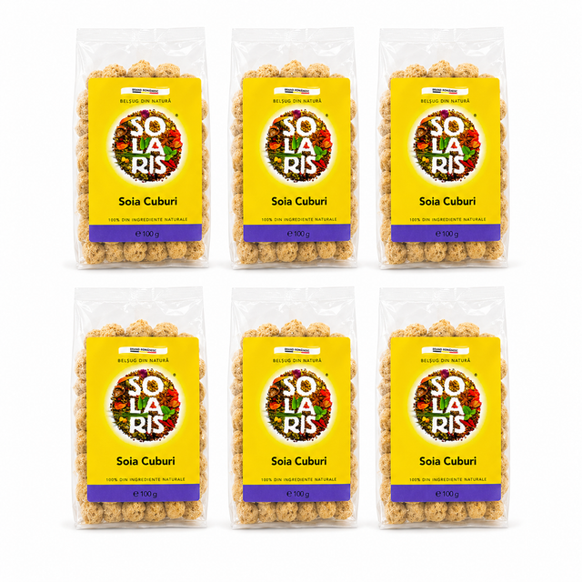 Set 6 × Soia cuburi 100 g